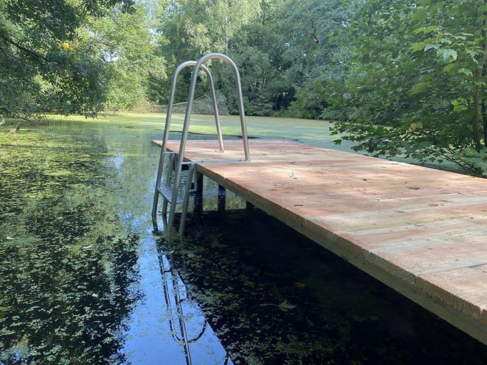 Kleines Ferienhaeuschen Im Gruenen Am Wasser Gronwohld ภายนอก รูปภาพ